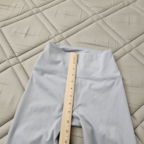 Reformation EcoMove Leggings Womens XS Light Blue High-Rise 7/8 Length Gym‎ Yoga - Picture 7 of 8